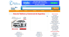 Desktop Screenshot of guiadetelefono.com.ar